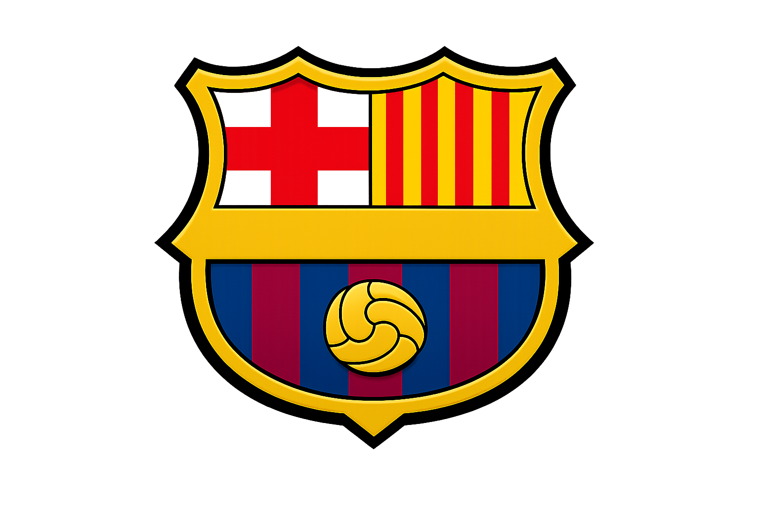 FC Barcelona crest - La Liga club badge